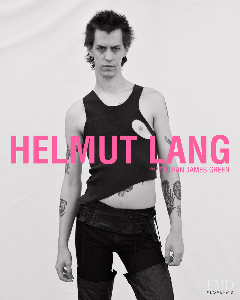 Helmut Lang advertisement for Autumn/Winter 2017