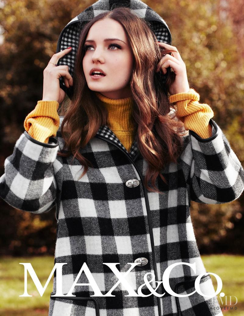 Nadine Ponce featured in  the Max&Co lookbook for Autumn/Winter 2012