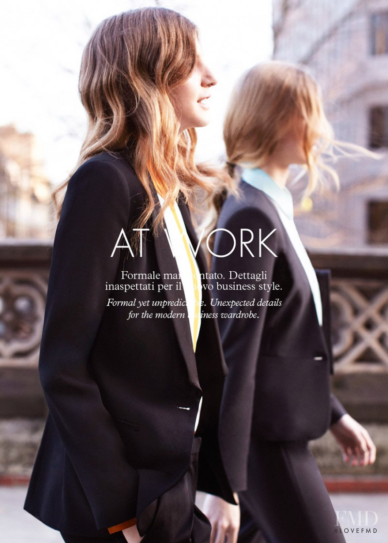 Caterina Ravaglia featured in  the Max&Co lookbook for Autumn/Winter 2012