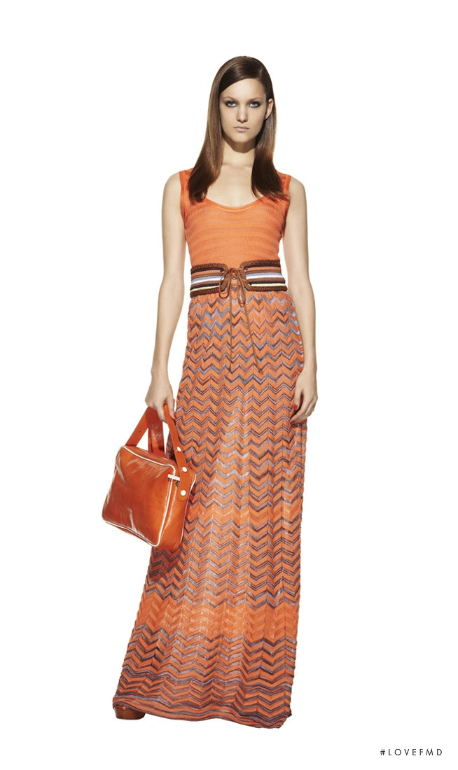 Nadine Ponce featured in  the M Missoni lookbook for Spring/Summer 2012