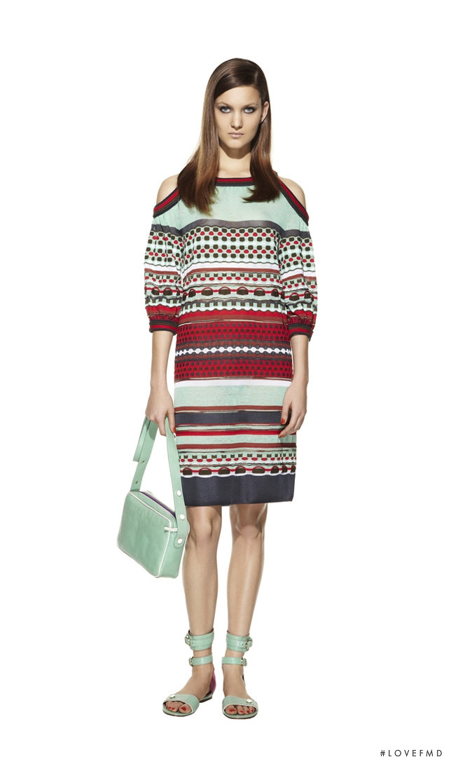 Nadine Ponce featured in  the M Missoni lookbook for Spring/Summer 2012