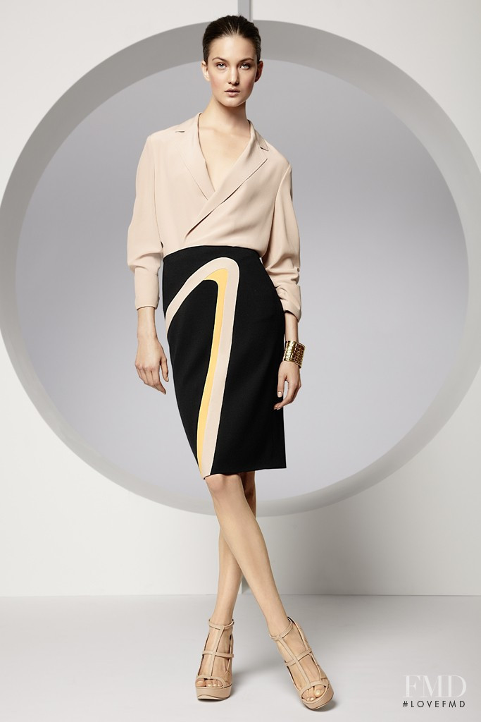 Nadine Ponce featured in  the Escada lookbook for Spring/Summer 2013