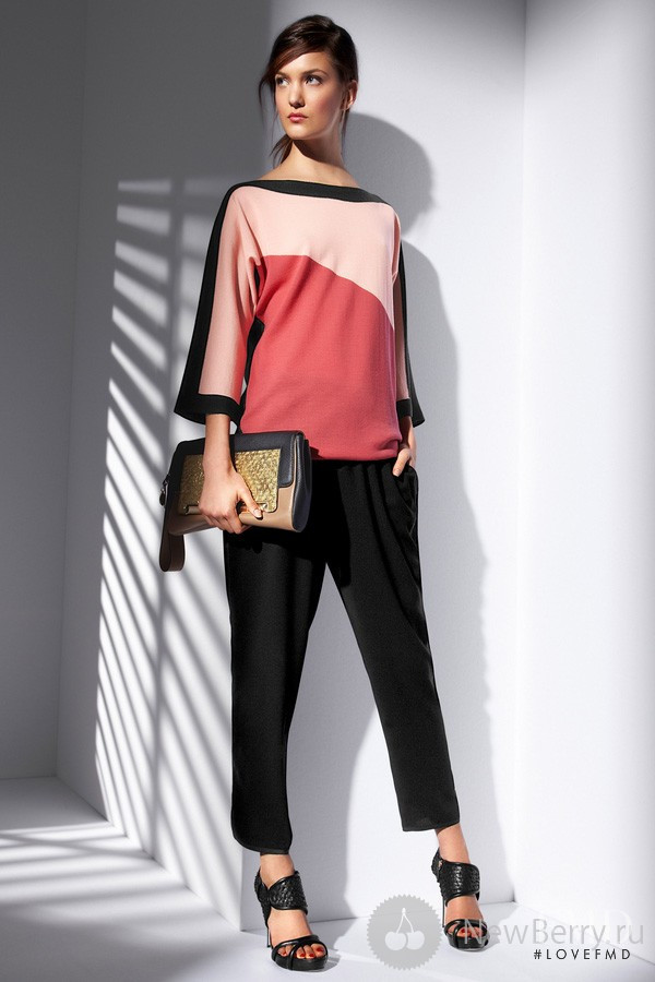 Nadine Ponce featured in  the Escada lookbook for Resort 2013