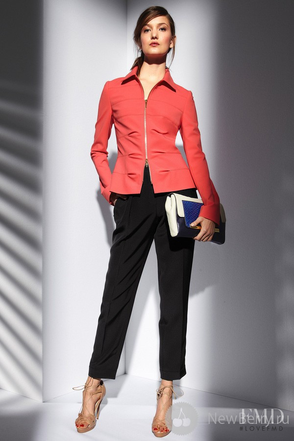 Nadine Ponce featured in  the Escada lookbook for Resort 2013