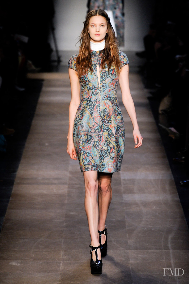 Nadine Ponce featured in  the Carven fashion show for Autumn/Winter 2012