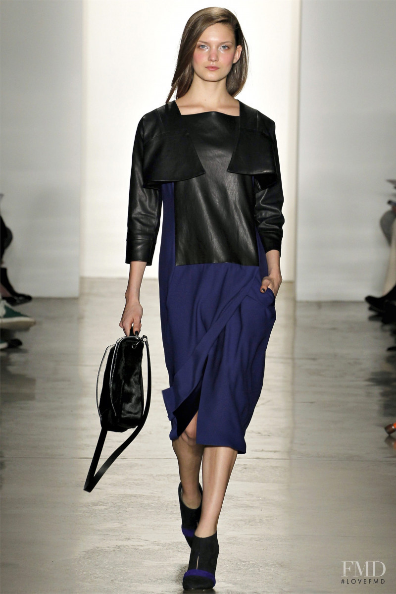 Nadine Ponce featured in  the Zero + Maria Cornejo fashion show for Autumn/Winter 2012