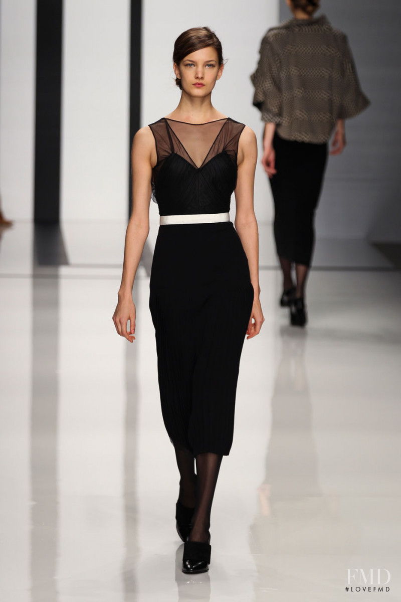 Nadine Ponce featured in  the DAKS fashion show for Autumn/Winter 2012