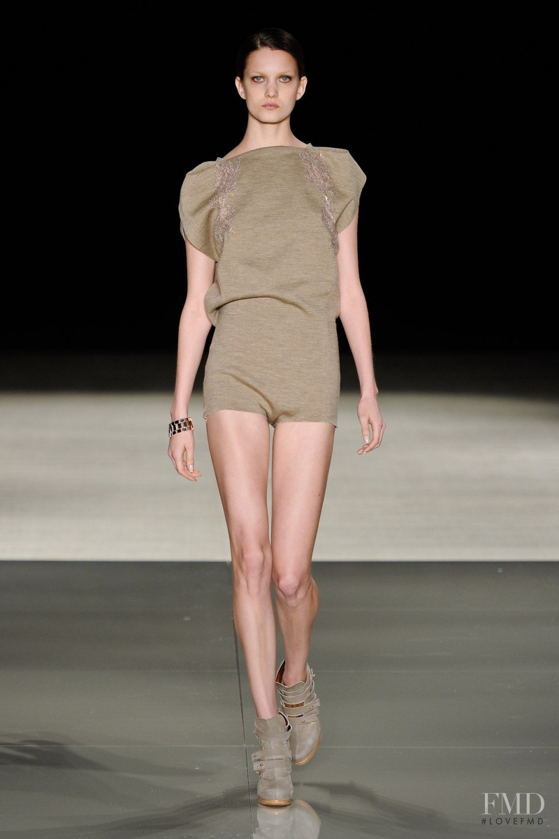 Nadine Ponce featured in  the Huis Clos fashion show for Autumn/Winter 2012