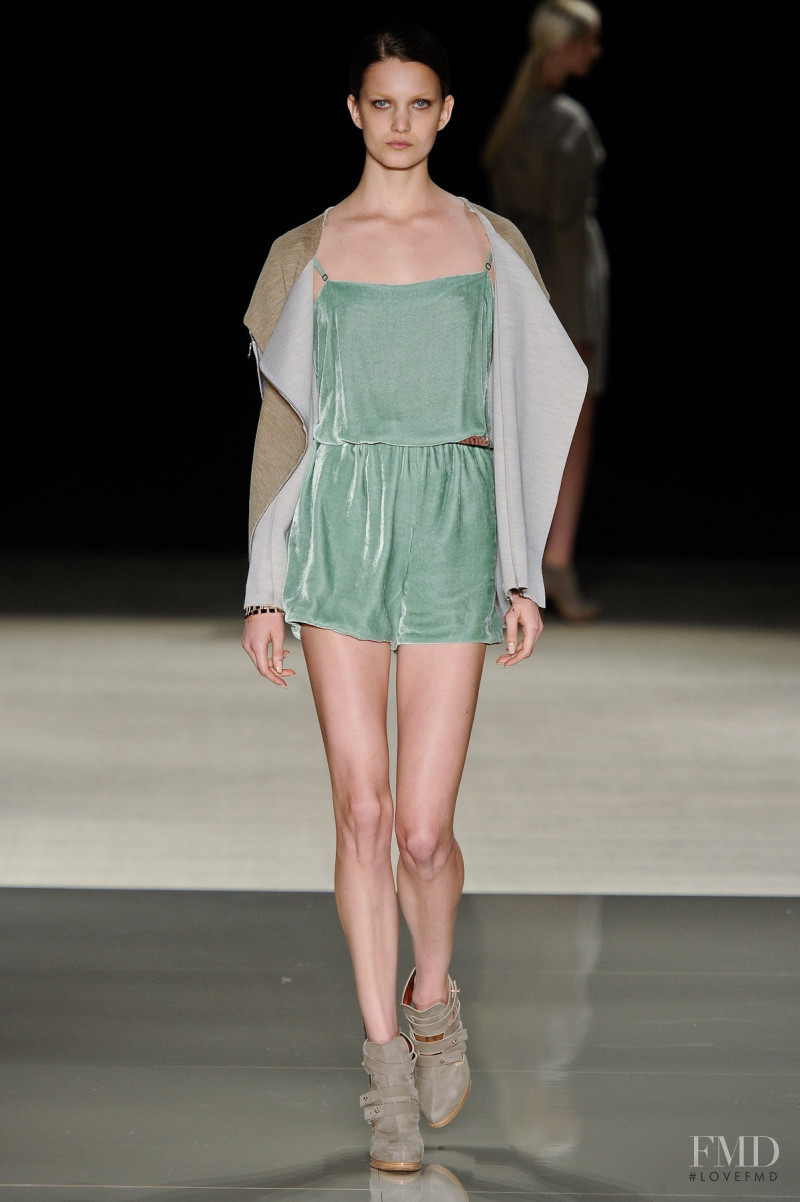 Nadine Ponce featured in  the Huis Clos fashion show for Autumn/Winter 2012