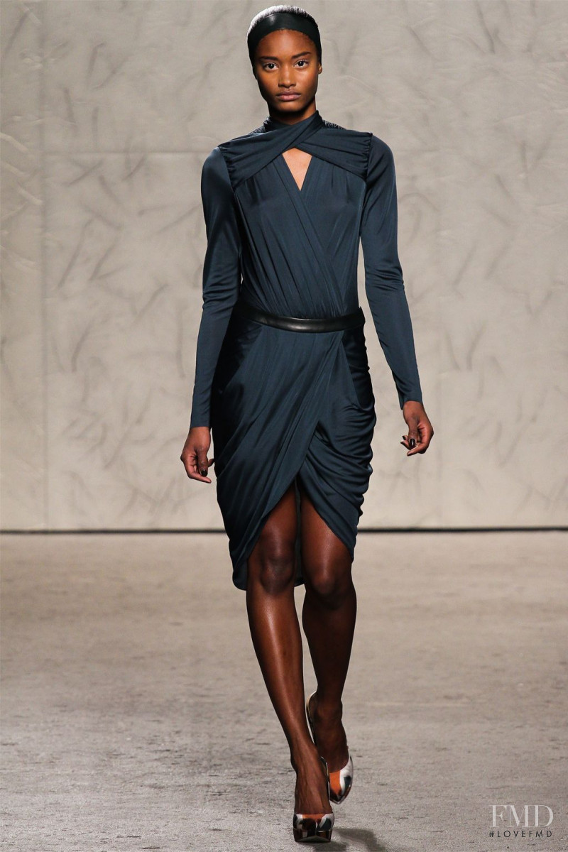 Melodie Monrose featured in  the DooRi fashion show for Autumn/Winter 2012