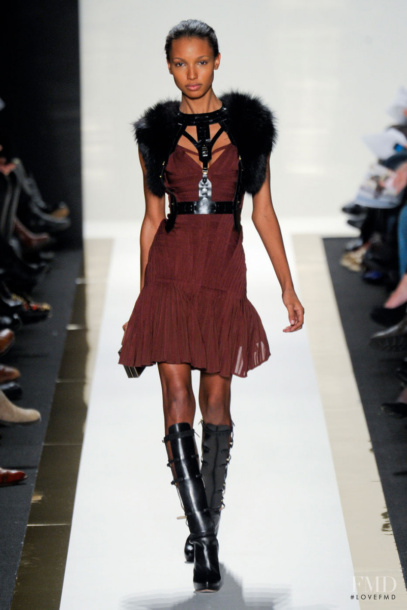 Jasmine Tookes featured in  the Herve Leger fashion show for Autumn/Winter 2012