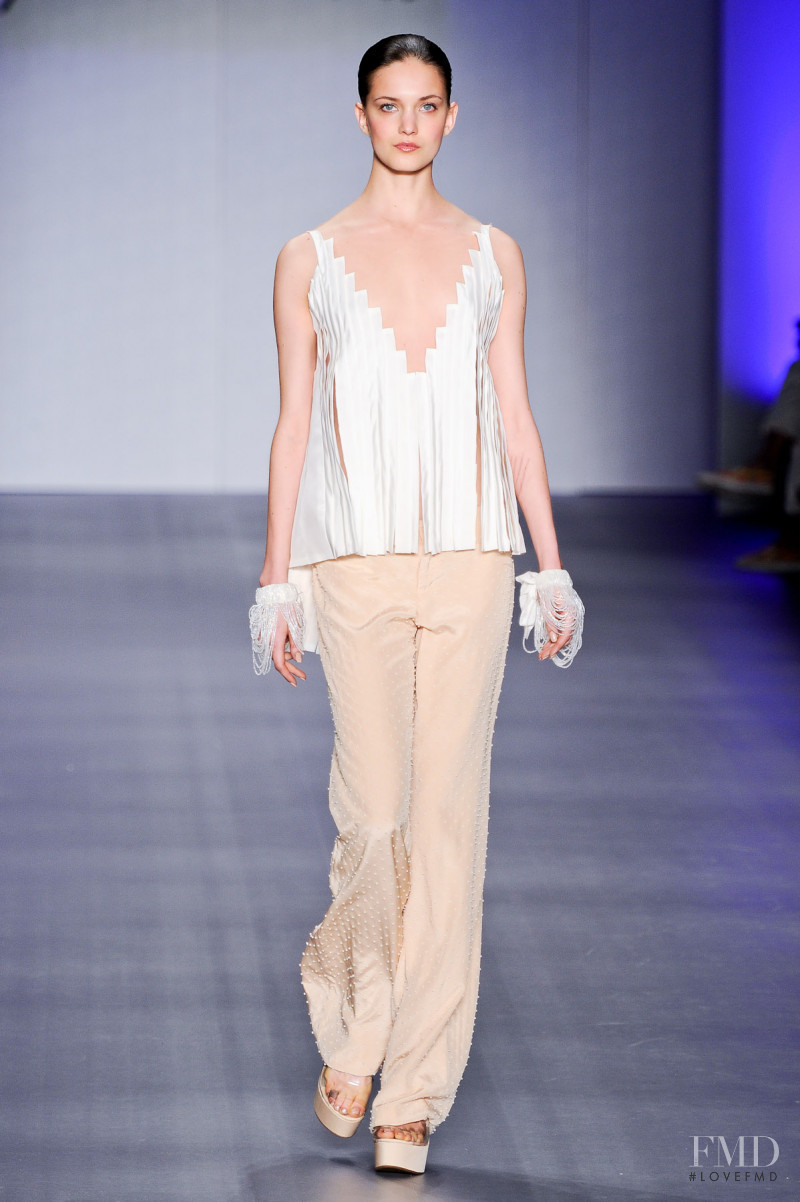 Nadine Ponce featured in  the Patachou fashion show for Spring/Summer 2012