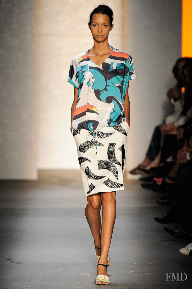 Lais Ribeiro featured in  the Patachou fashion show for Spring/Summer 2012