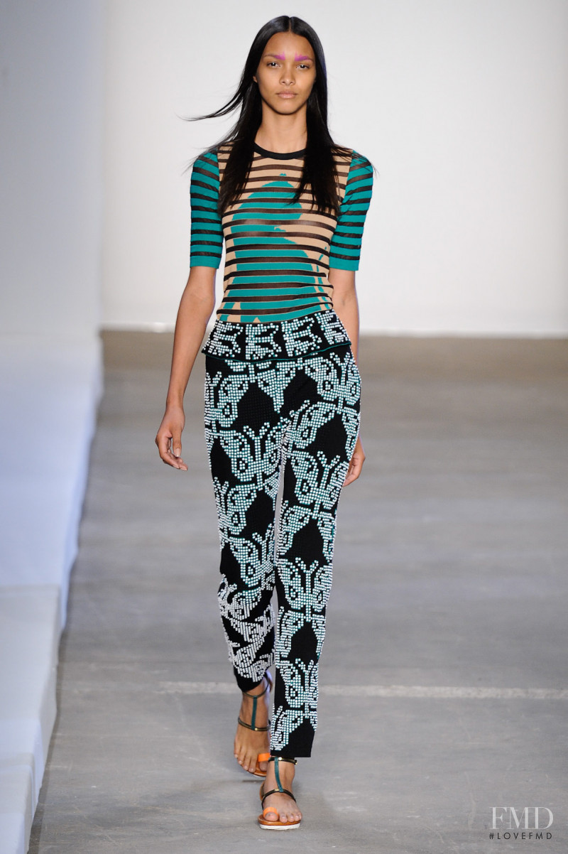 Lais Ribeiro featured in  the Coven fashion show for Spring/Summer 2012