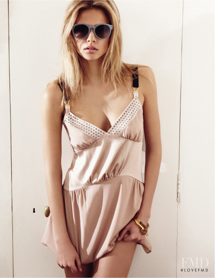 Katsia Domankova featured in  the Stella McCartney Lingerie advertisement for Spring/Summer 2012