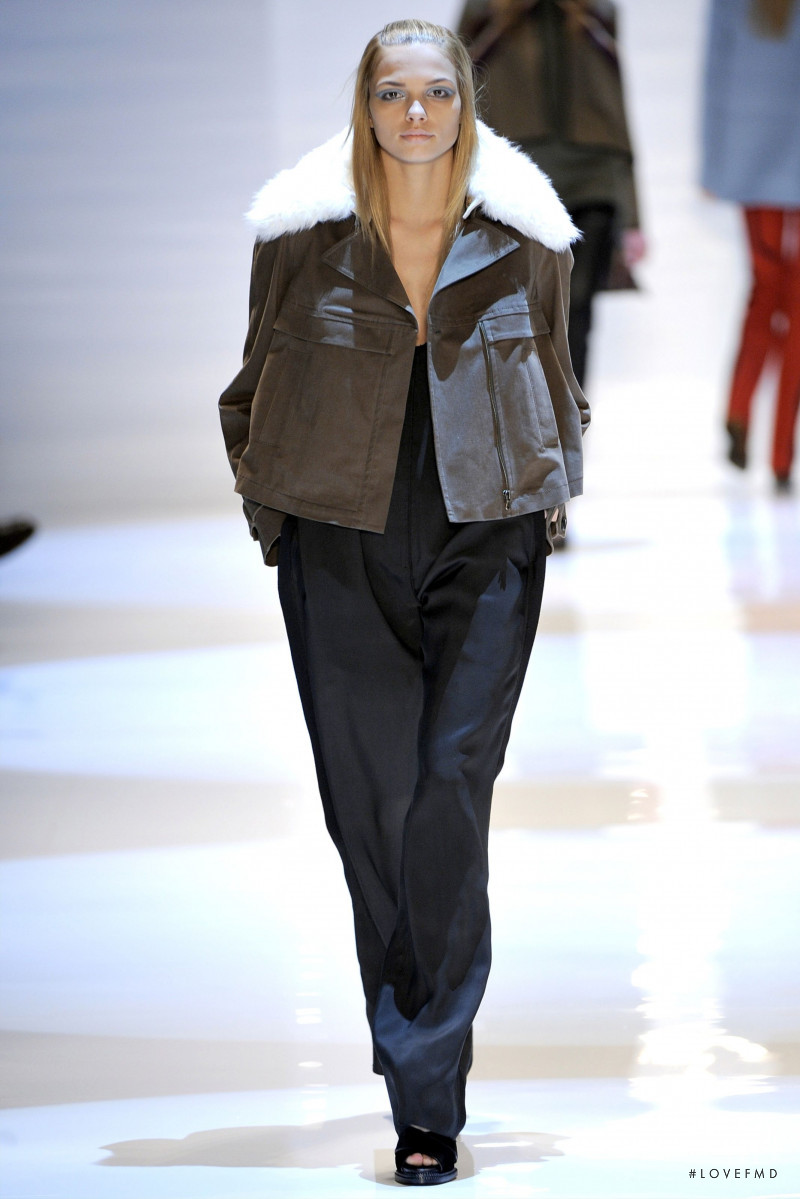 Katsia Domankova featured in  the Derek Lam fashion show for Autumn/Winter 2011