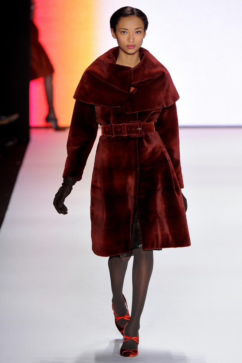 Anais Mali featured in  the Carolina Herrera fashion show for Autumn/Winter 2011