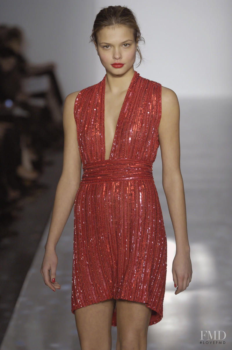 Katsia Domankova featured in  the Marc Bouwer fashion show for Autumn/Winter 2007