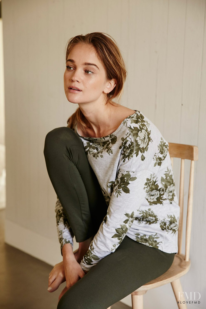 Rosie Tupper featured in  the Sfera lookbook for Winter 2016