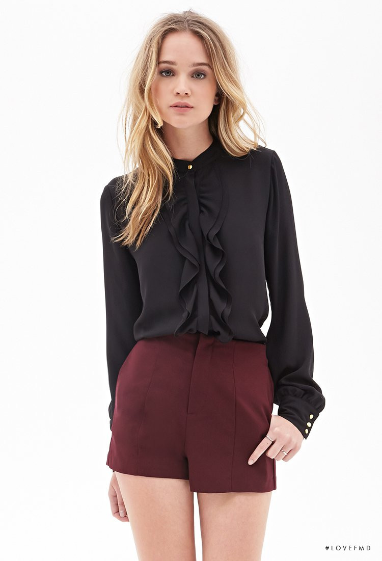Rosie Tupper featured in  the Forever 21 catalogue for Fall 2014