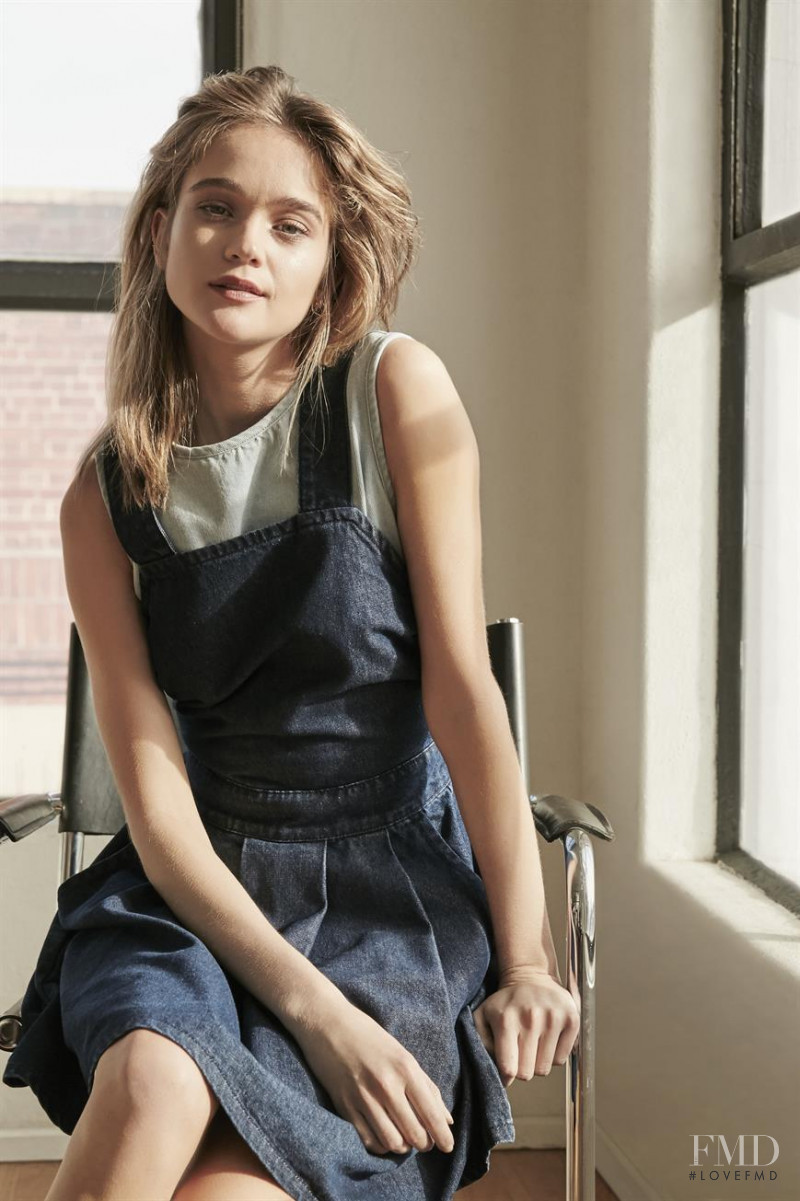 Rosie Tupper featured in  the Cotton On lookbook for Pre-Fall 2016