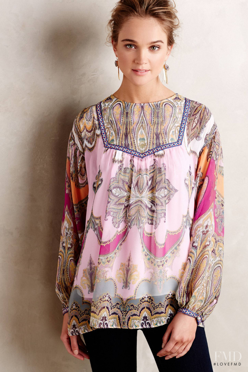 Rosie Tupper featured in  the Anthropologie catalogue for Fall 2015