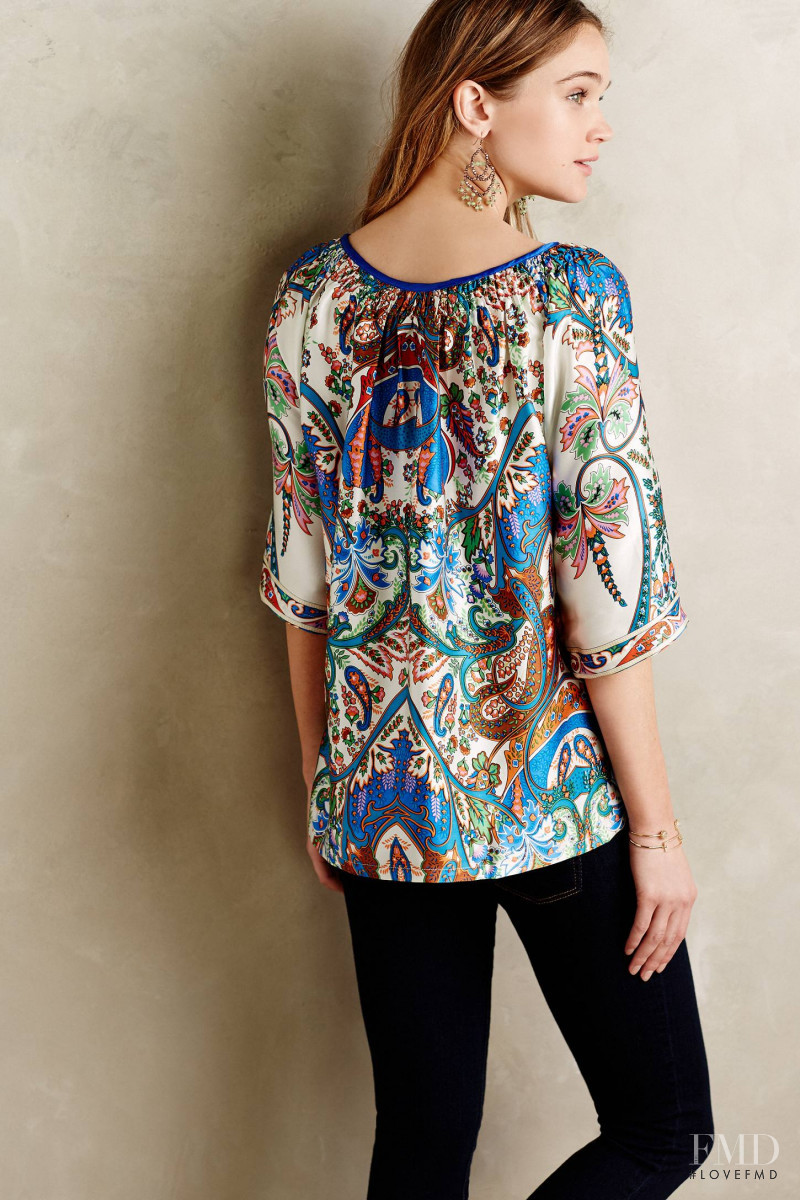 Rosie Tupper featured in  the Anthropologie catalogue for Fall 2015