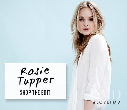 Rosie Tupper featured in  the Cotton On advertisement for Autumn/Winter 2014