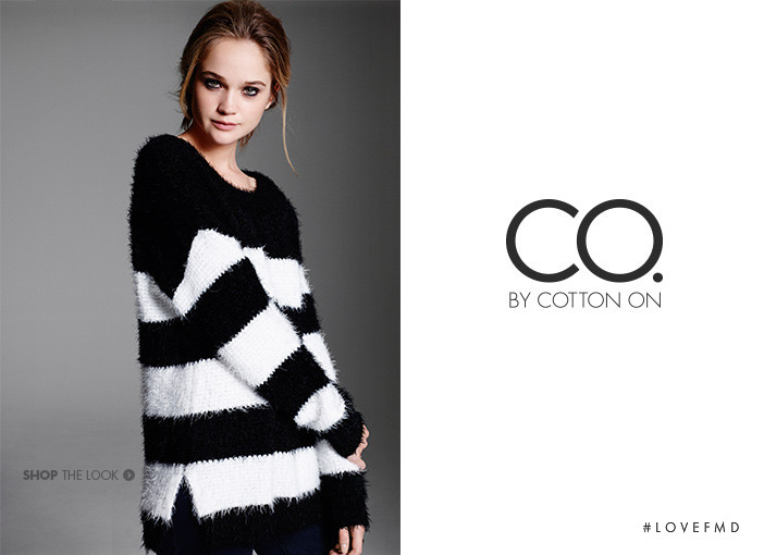 Rosie Tupper featured in  the Cotton On advertisement for Autumn/Winter 2014