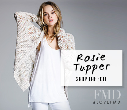 Rosie Tupper featured in  the Cotton On advertisement for Autumn/Winter 2014