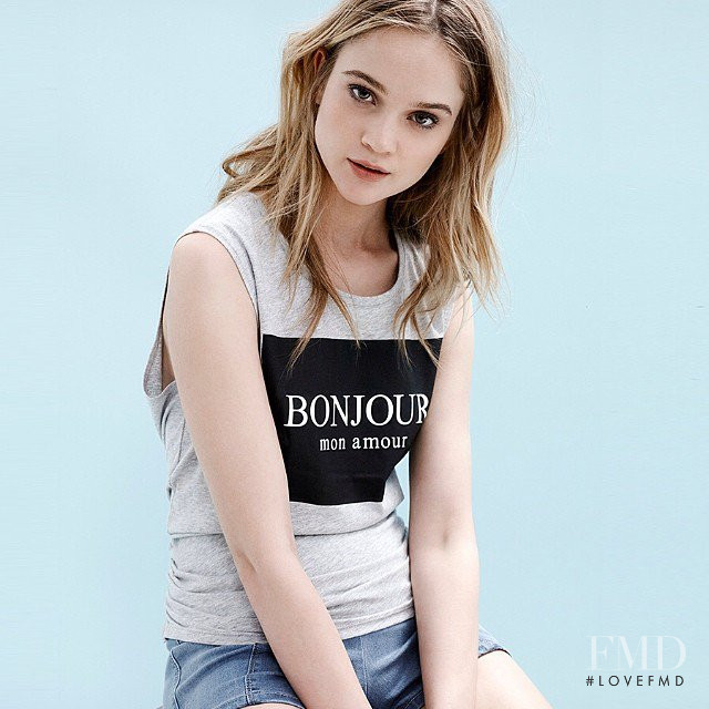 Rosie Tupper featured in  the Cotton On advertisement for Autumn/Winter 2014