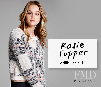 Rosie Tupper featured in  the Cotton On advertisement for Autumn/Winter 2014
