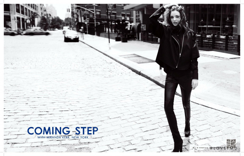 Miranda Kerr featured in  the Coming Step advertisement for Autumn/Winter 2010