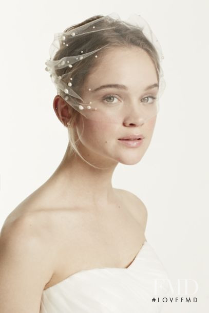 Rosie Tupper featured in  the David\'s Bridal catalogue for Spring/Summer 2015