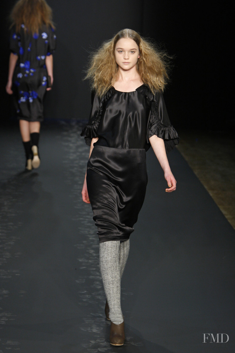 Rosie Tupper featured in  the A Dï¿½tacher fashion show for Autumn/Winter 2009