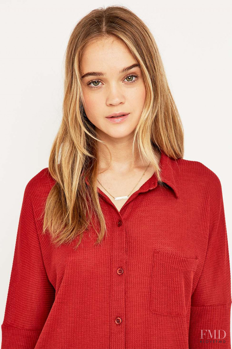 Rosie Tupper featured in  the Urban Outfitters catalogue for Autumn/Winter 2015