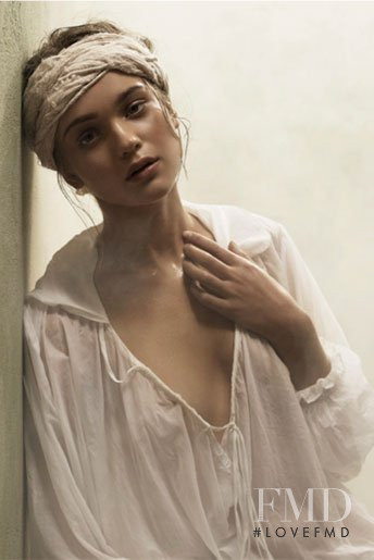 Rosie Tupper featured in  the Empire Rose advertisement for Spring/Summer 2008