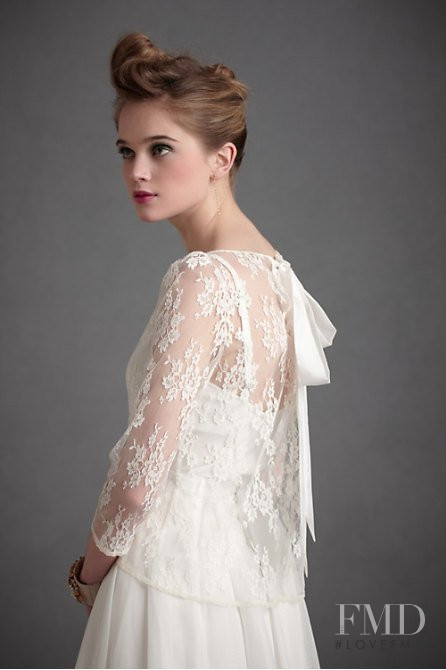 Rosie Tupper featured in  the BHLDN catalogue for Spring/Summer 2012