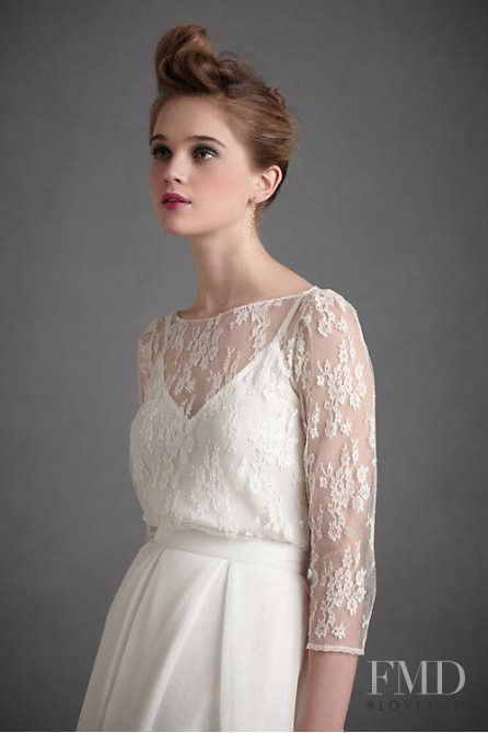 Rosie Tupper featured in  the BHLDN catalogue for Spring/Summer 2012