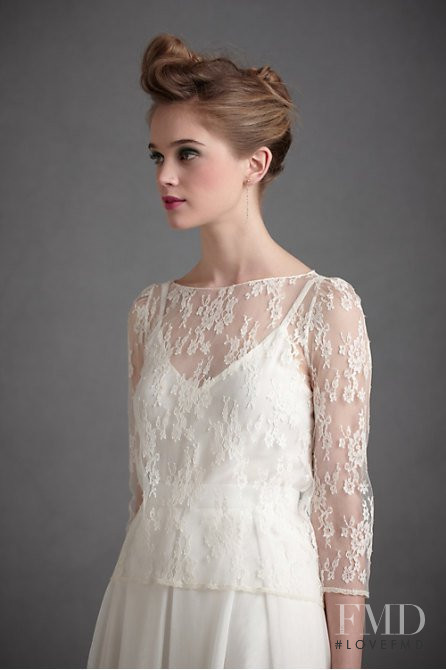 Rosie Tupper featured in  the BHLDN catalogue for Spring/Summer 2012