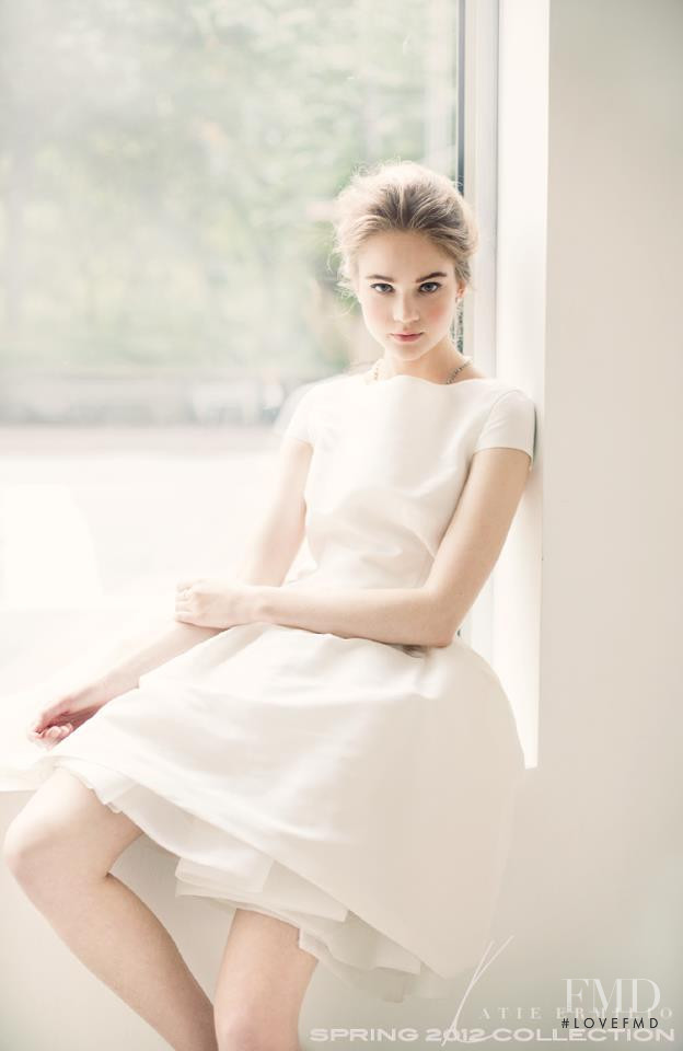 Rosie Tupper featured in  the Katie Ermilio lookbook for Spring/Summer 2012