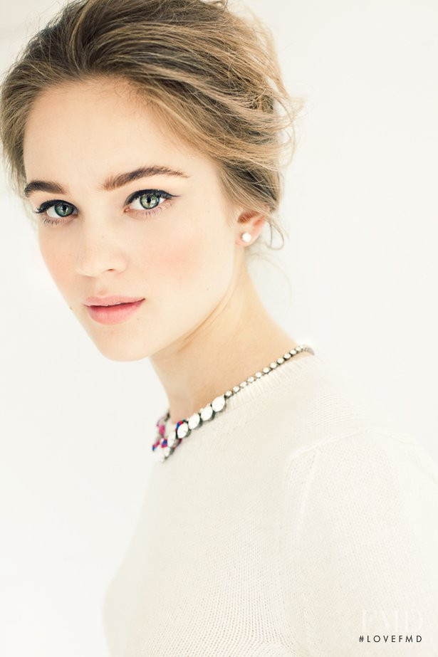 Rosie Tupper featured in  the Katie Ermilio lookbook for Spring/Summer 2012