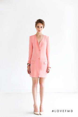 Rosie Tupper featured in  the Katie Ermilio lookbook for Spring/Summer 2012