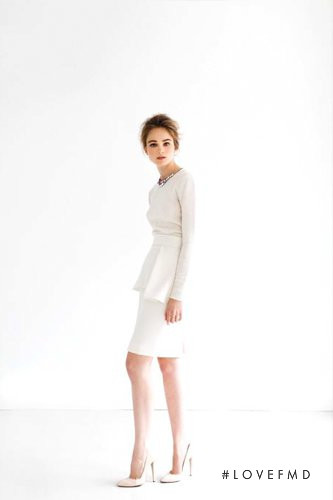 Rosie Tupper featured in  the Katie Ermilio lookbook for Spring/Summer 2012