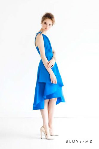 Rosie Tupper featured in  the Katie Ermilio lookbook for Spring/Summer 2012