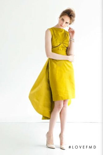 Rosie Tupper featured in  the Katie Ermilio lookbook for Spring/Summer 2012