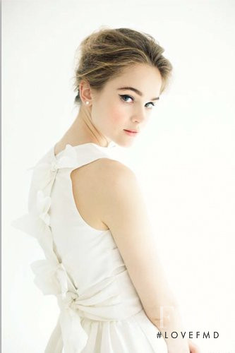 Rosie Tupper featured in  the Katie Ermilio lookbook for Spring/Summer 2012