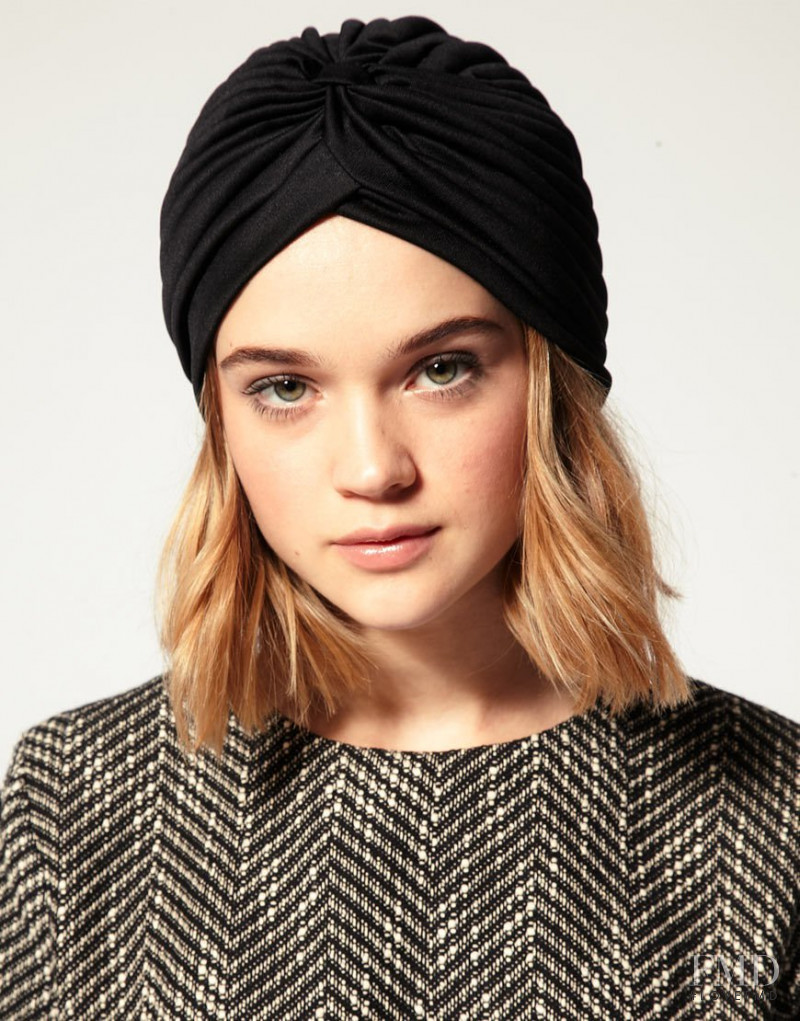 Rosie Tupper featured in  the ASOS catalogue for Autumn/Winter 2011