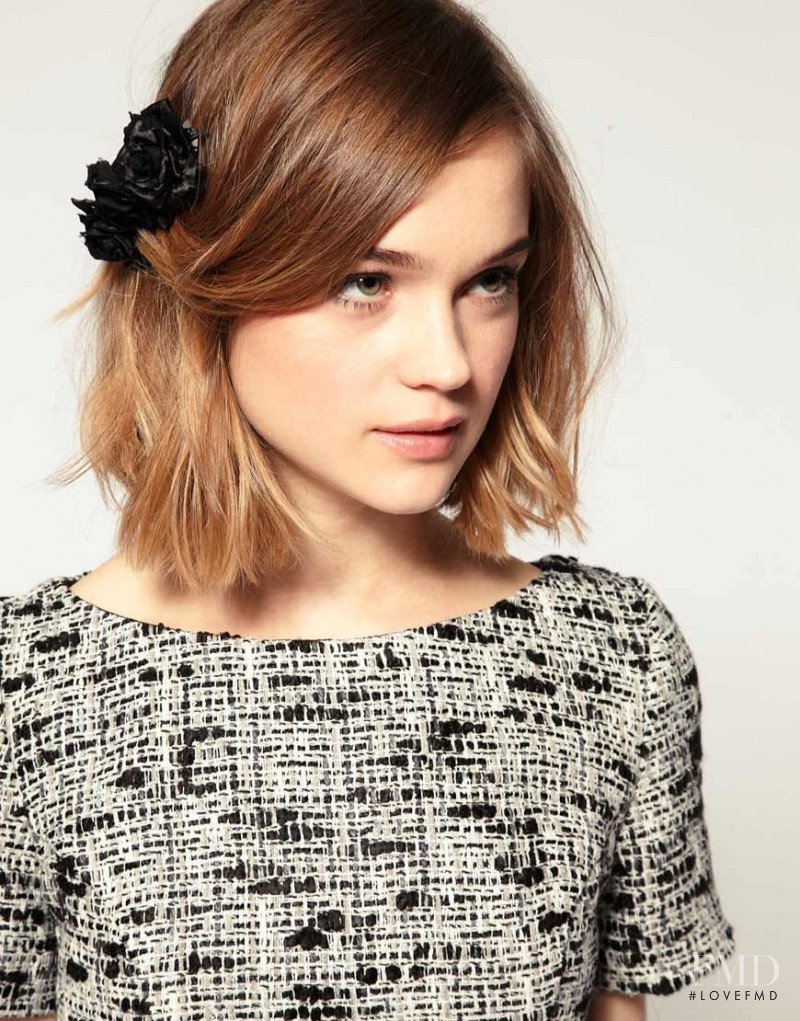 Rosie Tupper featured in  the ASOS catalogue for Autumn/Winter 2011