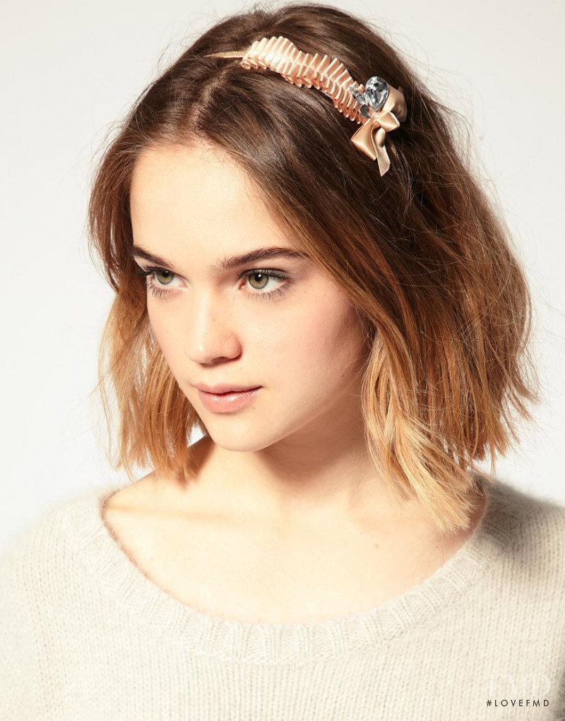 Rosie Tupper featured in  the ASOS catalogue for Autumn/Winter 2011